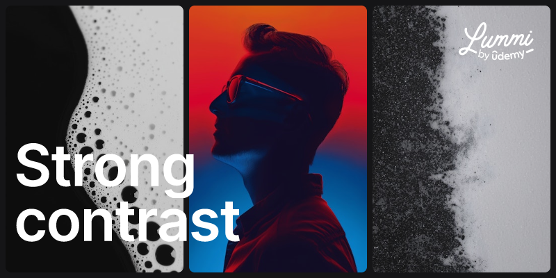 View of Strong Contrast Images — Free HD Download on Lummi