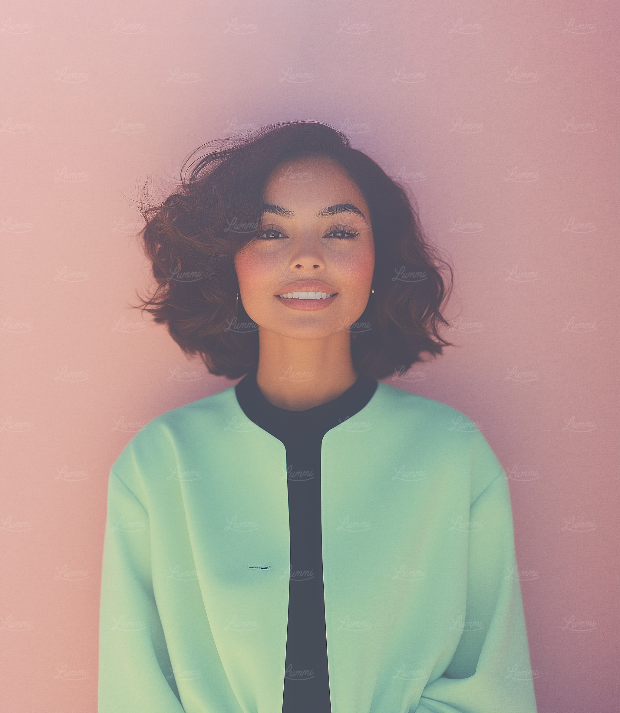 Radiant Woman Portrait