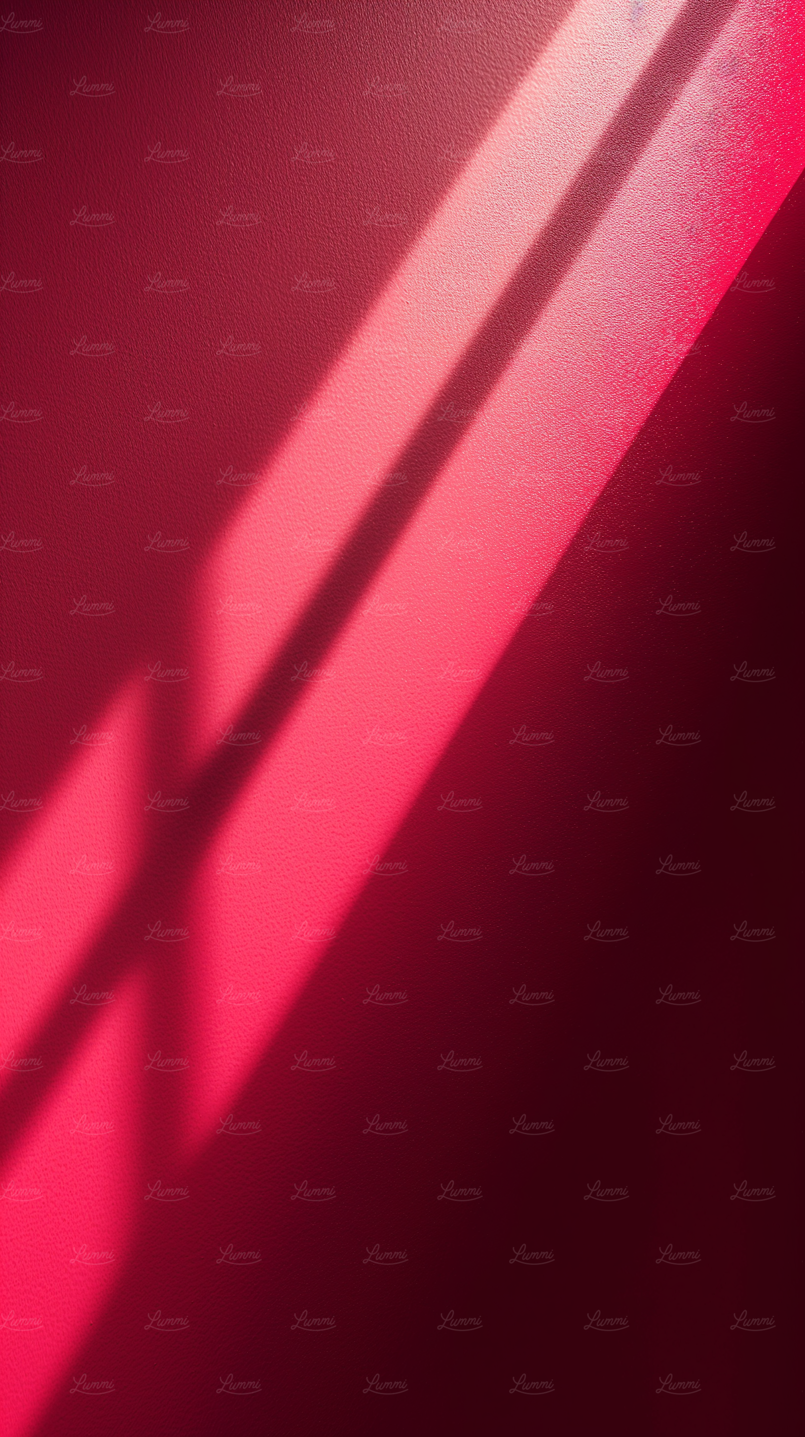 Abstract Red Light and Shadows Photo on Lummi