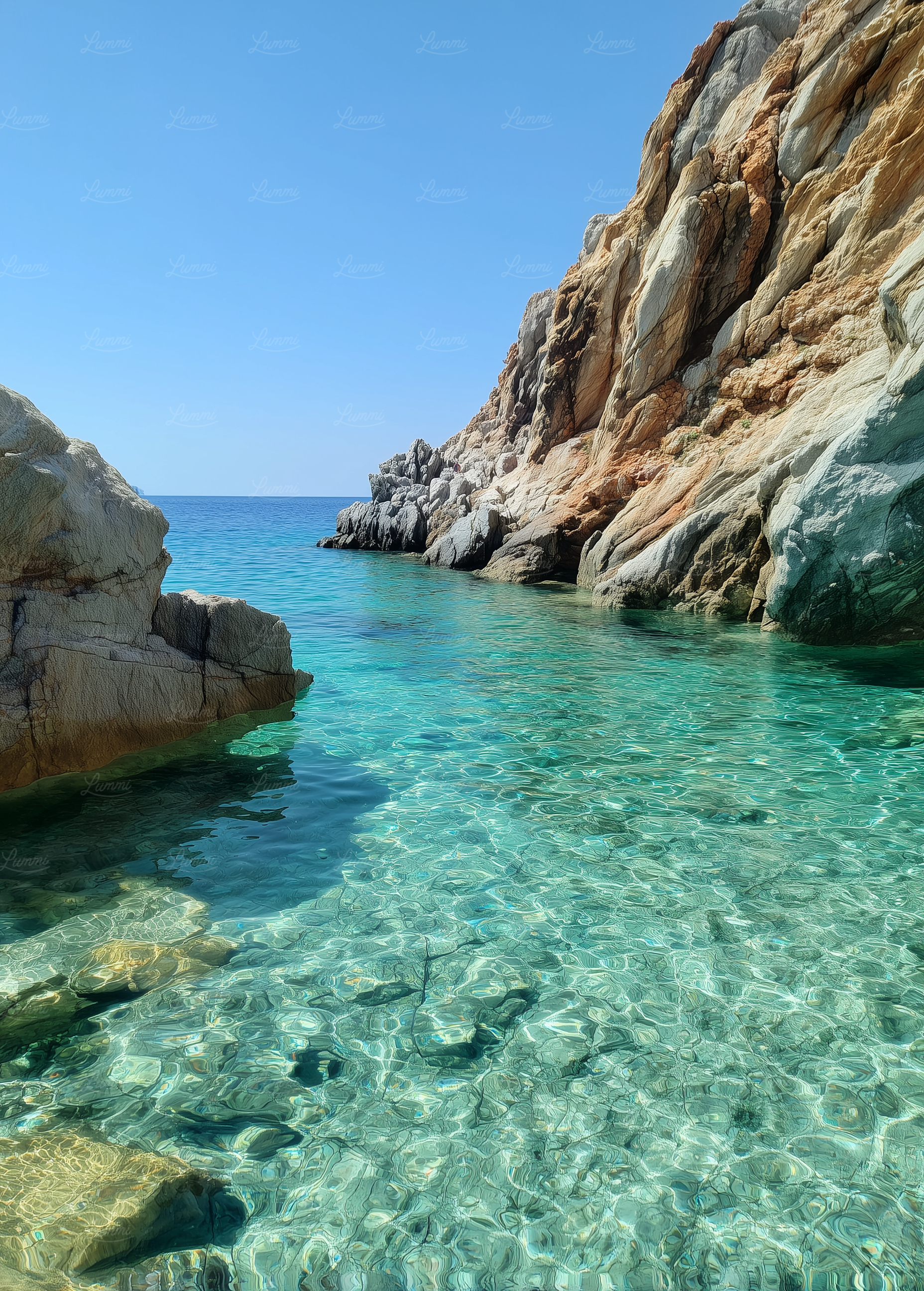 Serene Coastal Scene