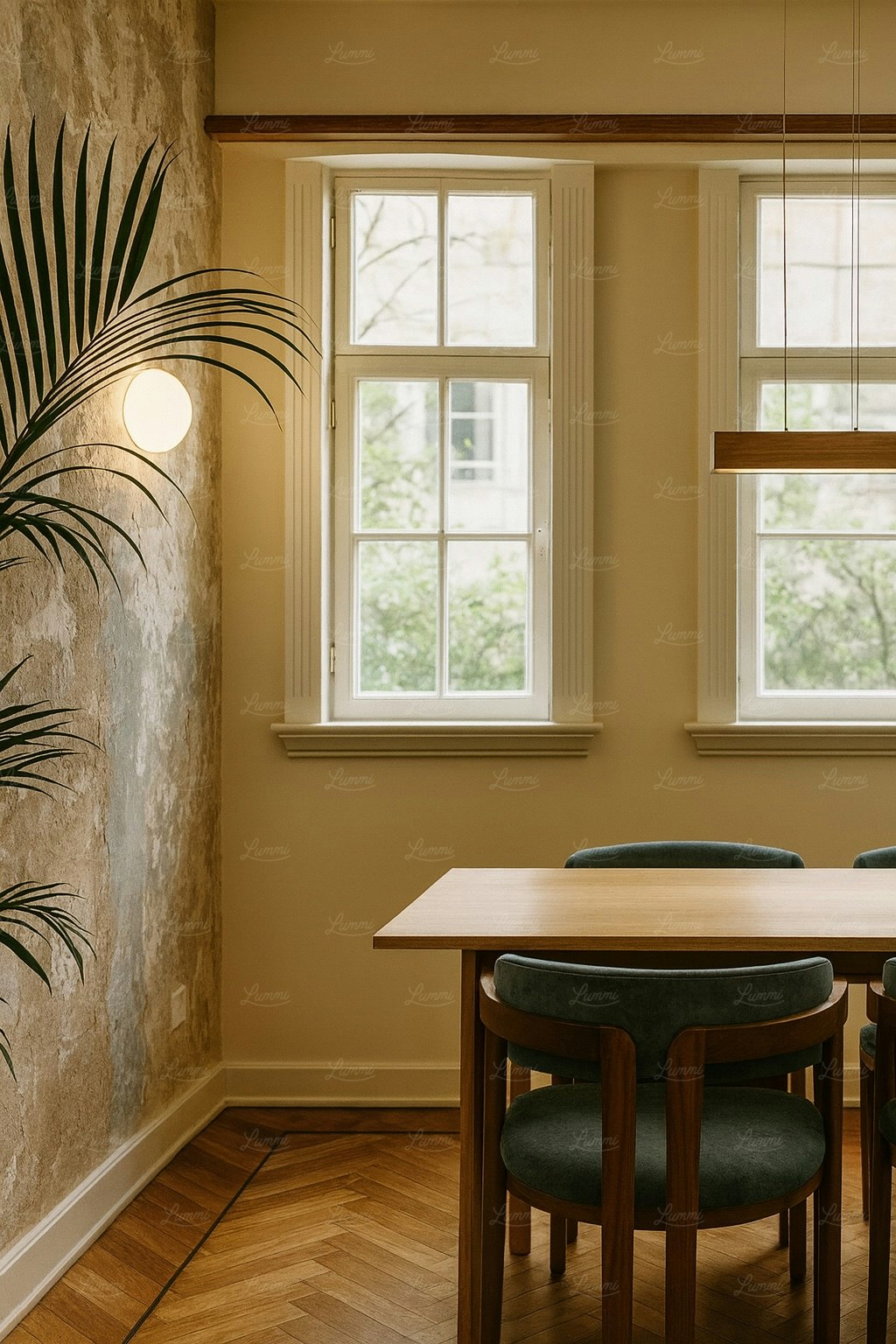 Cozy Dining Interior Photo on Lummi